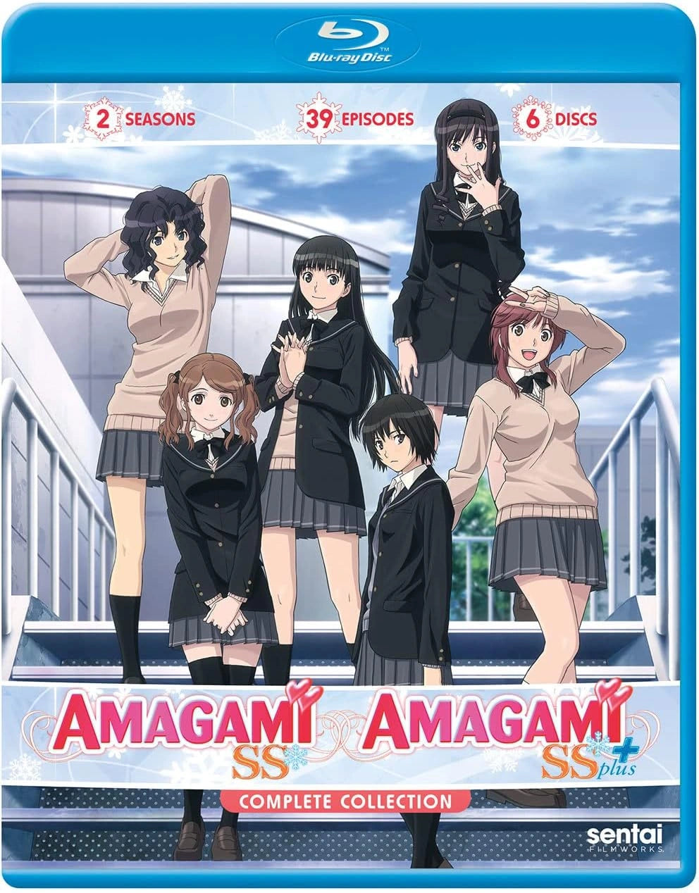 Amagami SS / Amagami SS+ - Seasons 1-2 (Blu-ray)